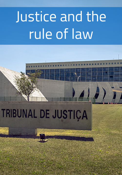 Justice and the rule of law
